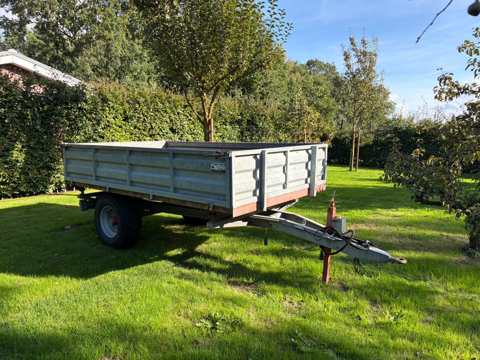 Driezijdige hele mooie nette landbouw kipper, Zakelijke goederen, Ophalen of Verzenden, Akkerbouw, Transport
