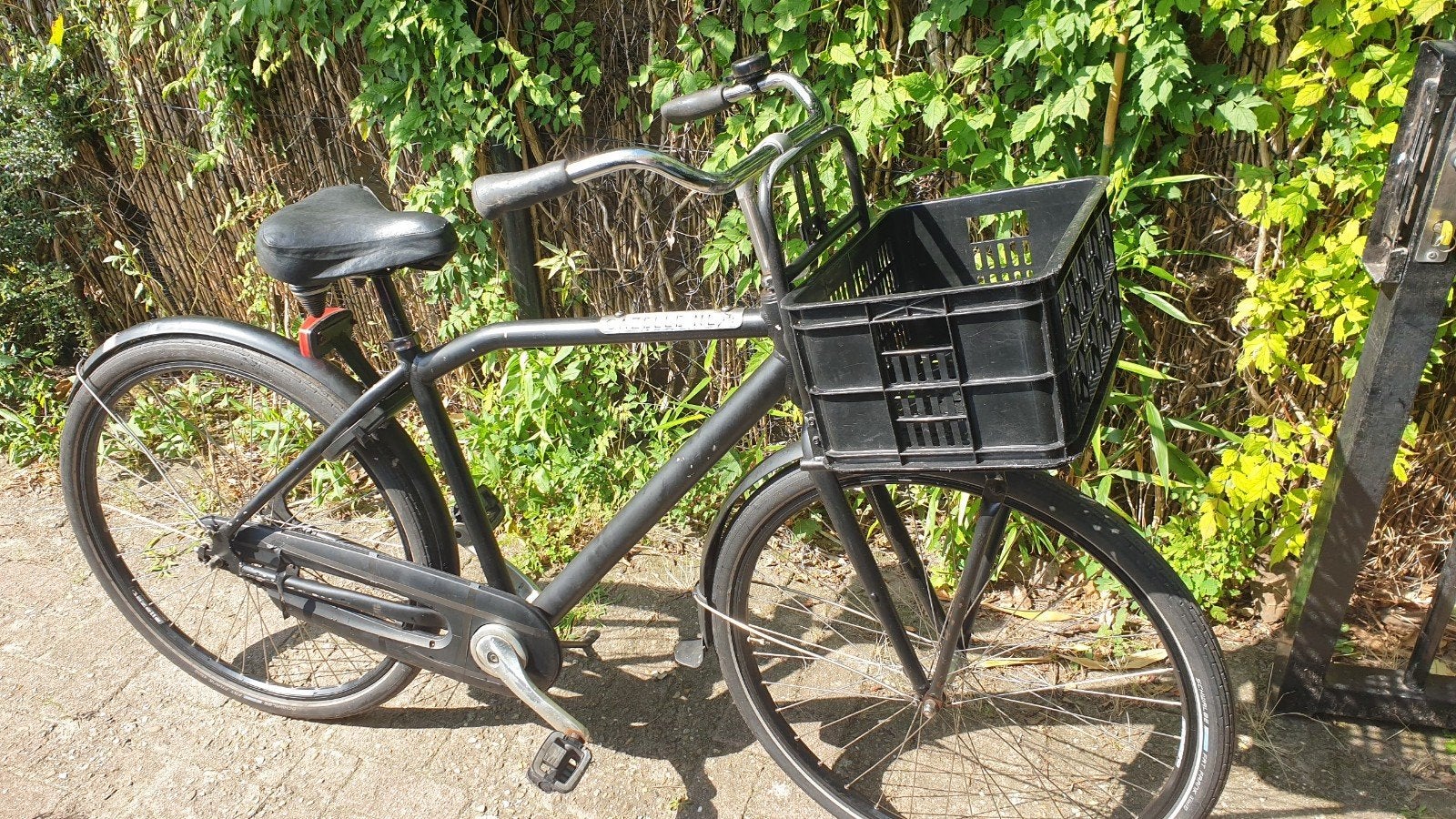 fiets, Terugtraprem, Gebruikt, Gazelle fiets, Ophalen