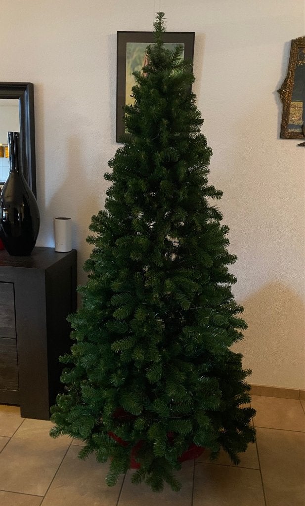 Kunstkerstboom 2,00 meter inclusief toebehoren, Diversen, Ophalen, Zo goed als nieuw