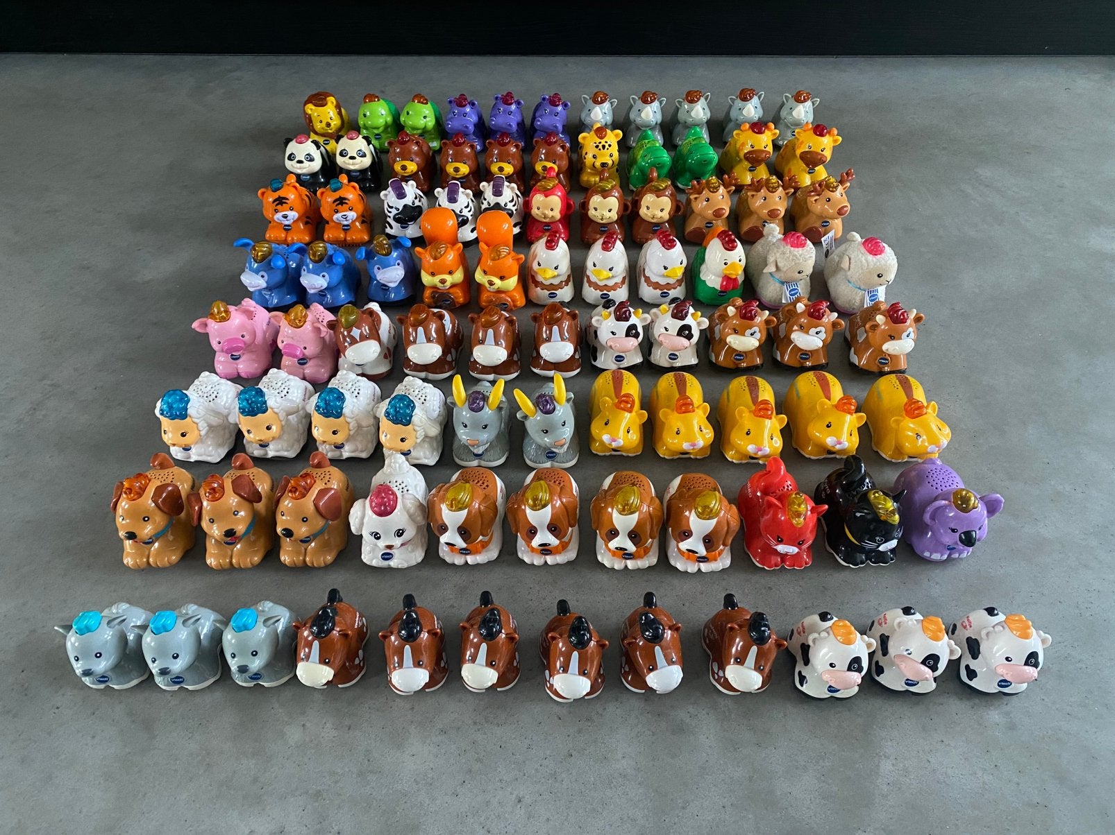 Vtech Zoef Zoef dieren, zgan, losse verkoop, Ophalen of Verzenden, Zo goed als nieuw