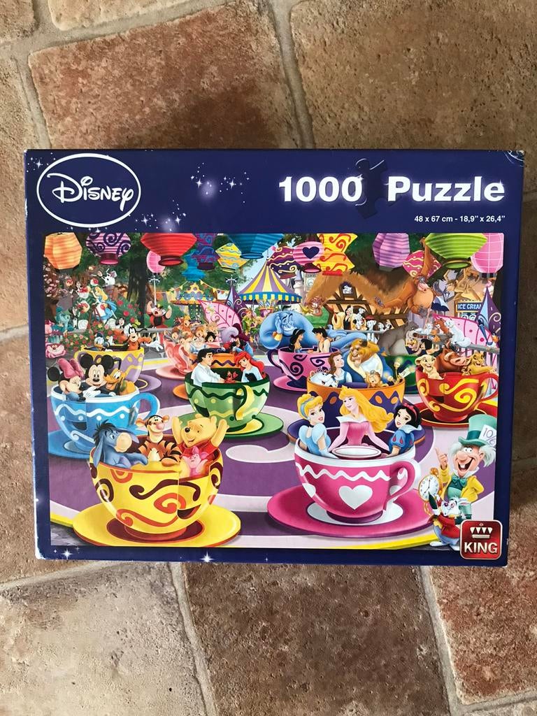 Puzzel 1000, Hobby en Vrije tijd, Ophalen of Verzenden, Meer dan 1500 stukjes, Zo goed als nieuw, Legpuzzel
