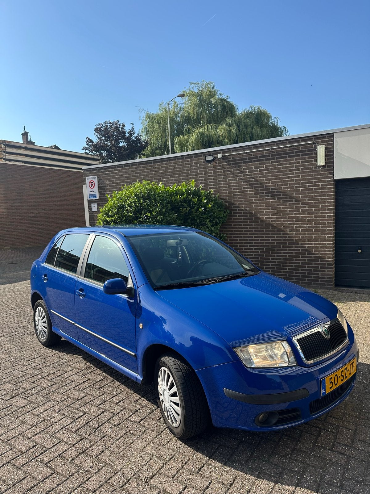 Škoda Fabia 1.4 55KW 2006 Blauw, Auto's, Skoda, Particulier, Fabia, Bluetooth, Cruise Control, Benzine, D, Hatchback, Handgeschakeld