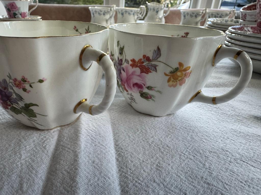 Royal Crown Derby Theekopje & Schotel (839892) + Extra Kopje, Ophalen of Verzenden