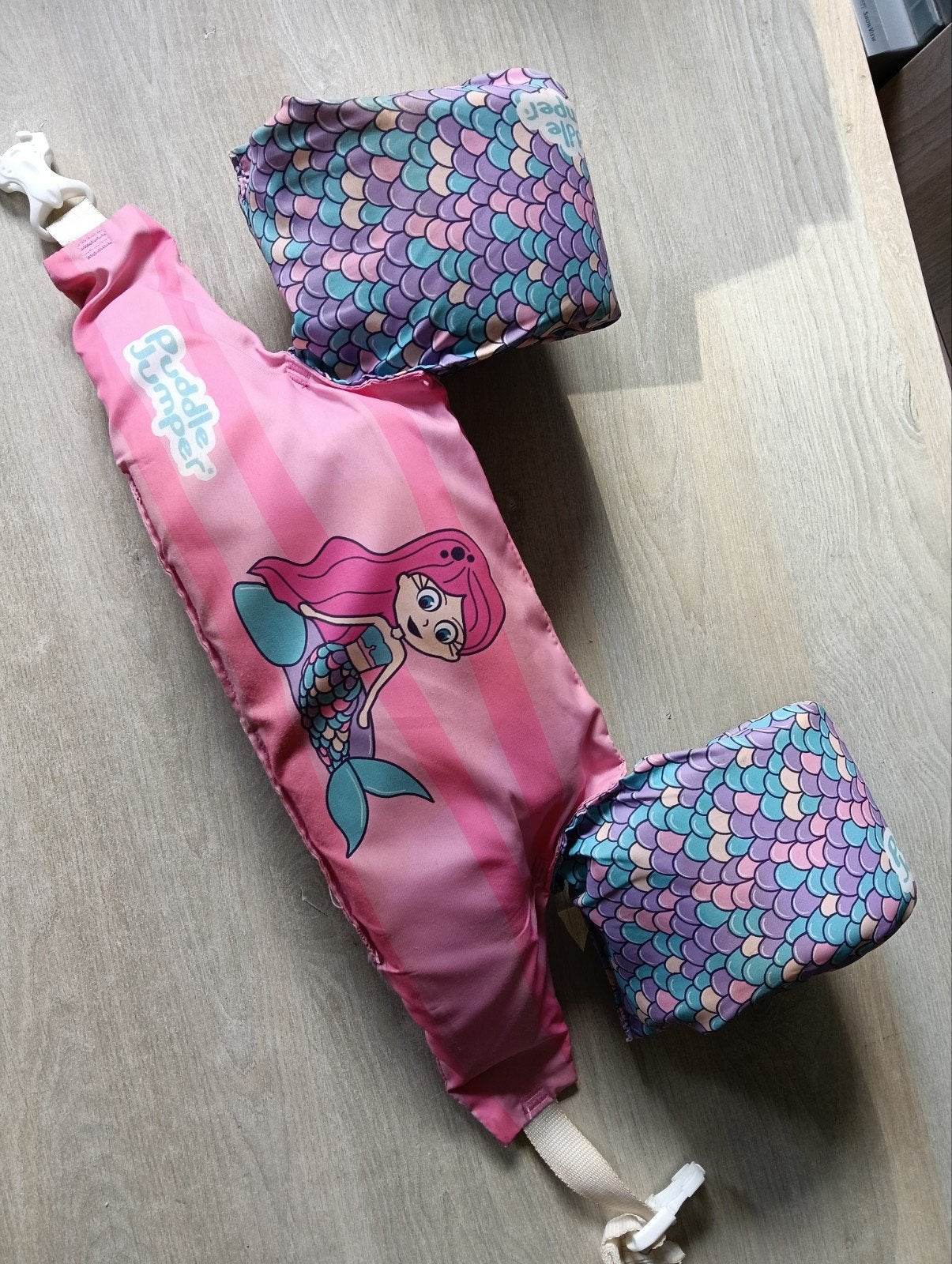 Puddle Jumper Zeemeermin Zwembandjes 15-30kg, Ophalen of Verzenden, Gebruikt