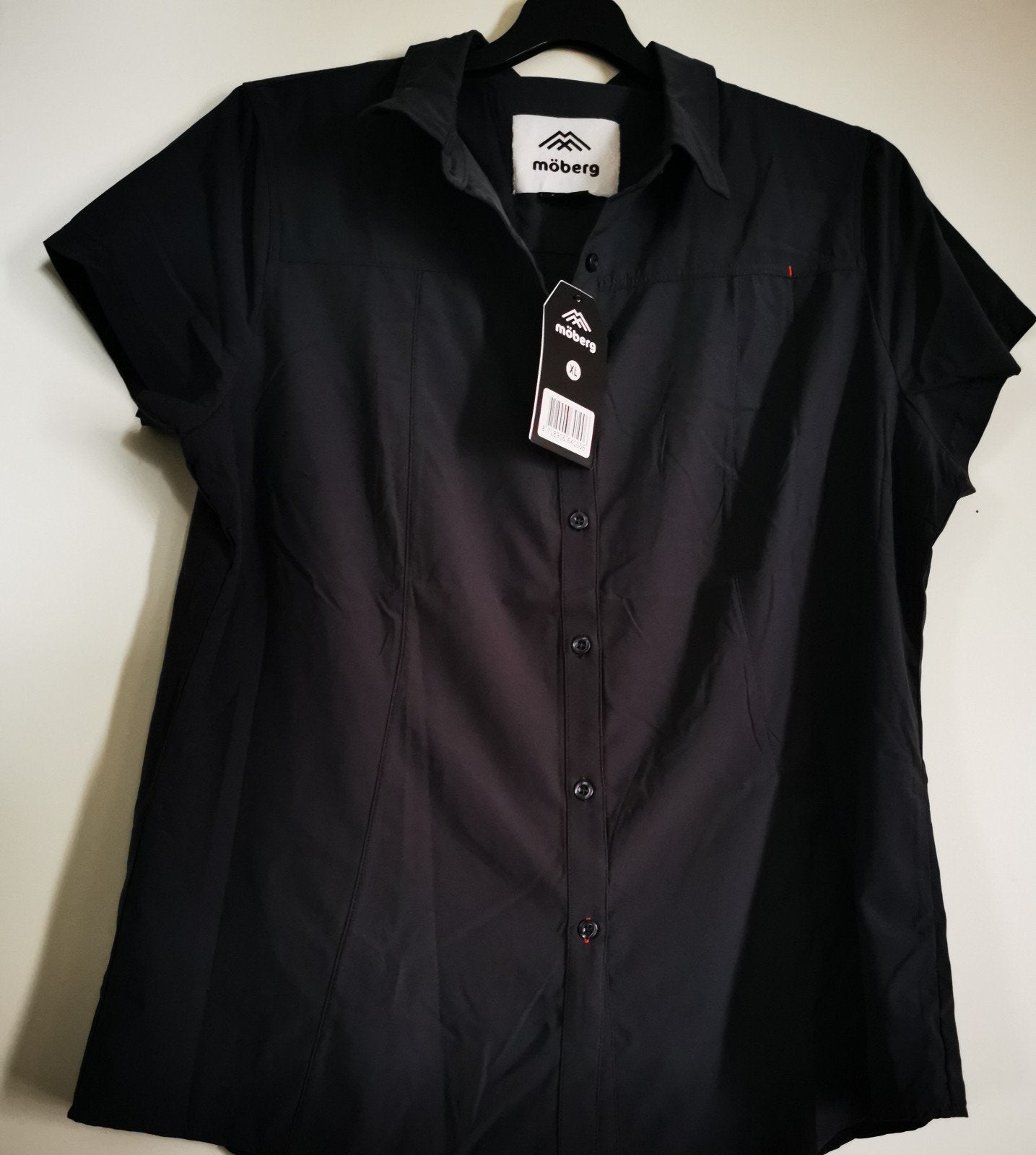 Moberg Dames Blouse Donkergrijs XL - Nieuw, Ophalen of Verzenden