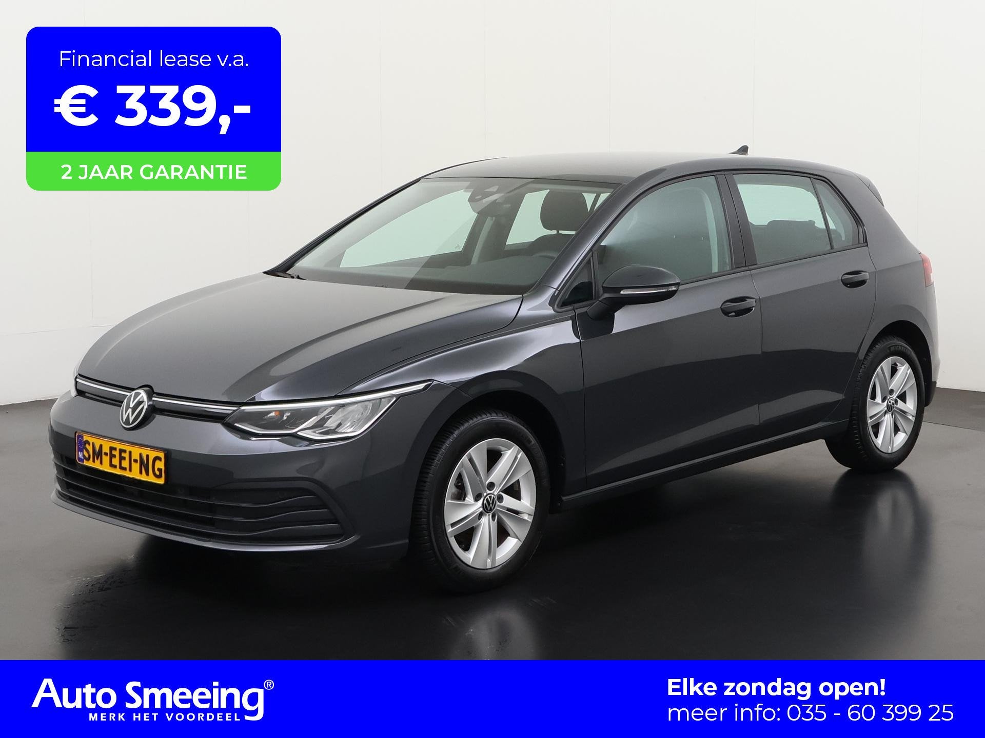 Volkswagen Golf 1.5 eTSI Life DSG | Stoel & Stuurverwarming, Auto's, 4 cilinders, Bedrijf, Golf, 131 pk