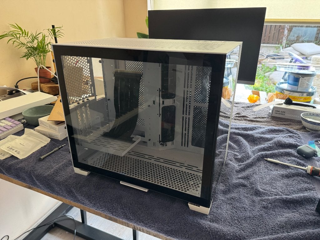 Nieuwstaat Lian Li O11 Dynamic mini PC-behuizing (Wit), Computers en Software, Ophalen of Verzenden, Zo goed als nieuw