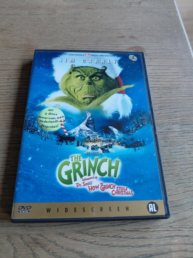 The Grinch 2 disc Widescreen Edition. Jim Carrey, Alle leeftijden, Ophalen of Verzenden, Zo goed als nieuw