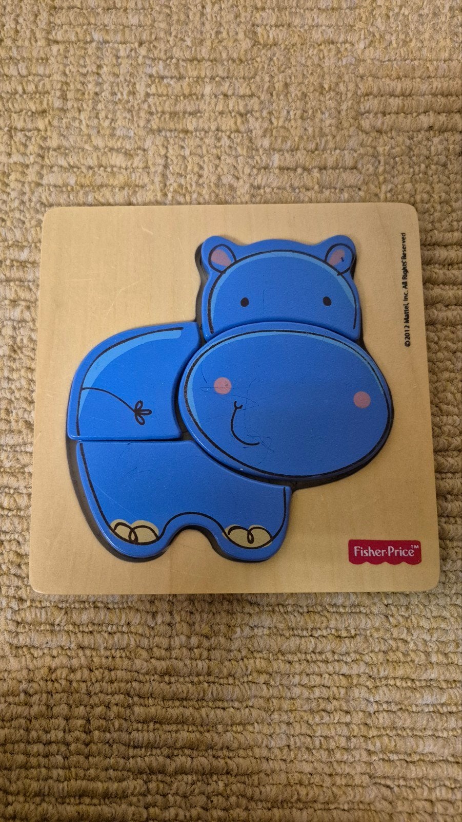 Fisher-Price Houten Dieren Puzzels (6 stuks), Ophalen of Verzenden