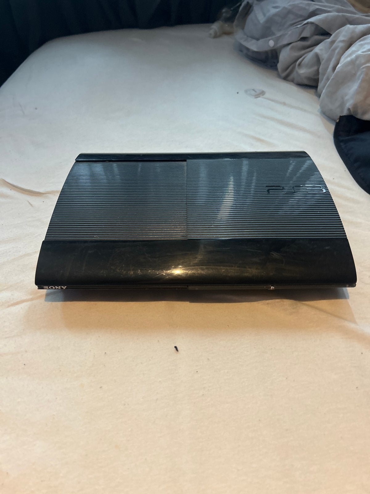 PlayStation 3 (PS3) console - Werkt perfect, zonder accessoi, Spelcomputers en Games, Ophalen, Gebruikt, Zonder controller, Super Slim