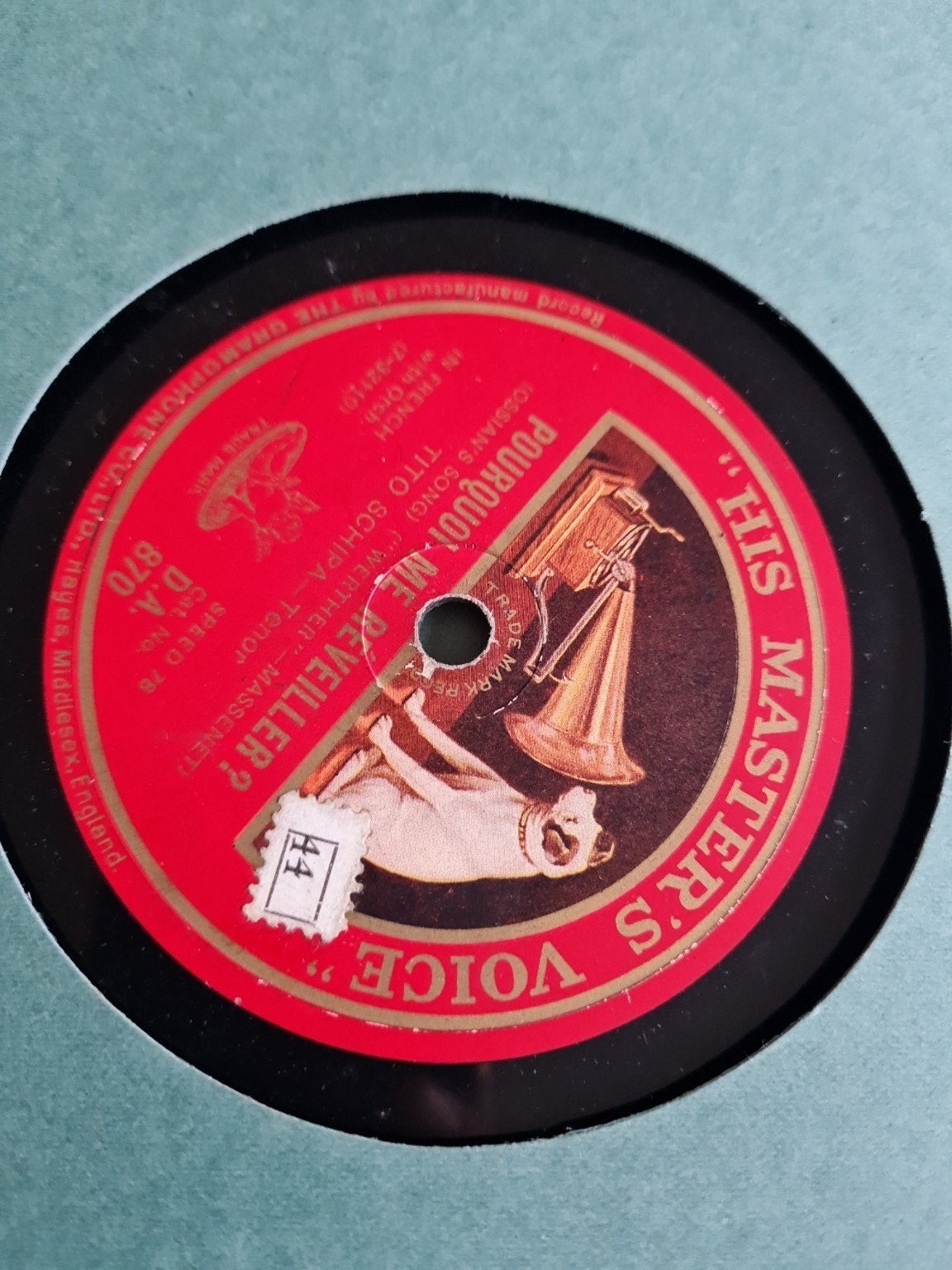 9 78-toeren schellakplaten HMV, Parlophon, Vocalion, Gebruikt, 10 inch, Overige typen, Ophalen of Verzenden