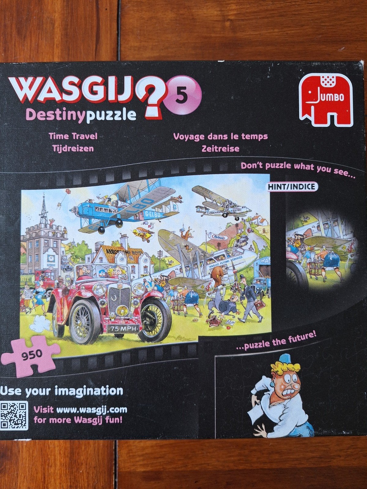 Wasgij 950 stukjes, Ophalen of Verzenden, 500 t/m 1500 stukjes, Gebruikt, Legpuzzel