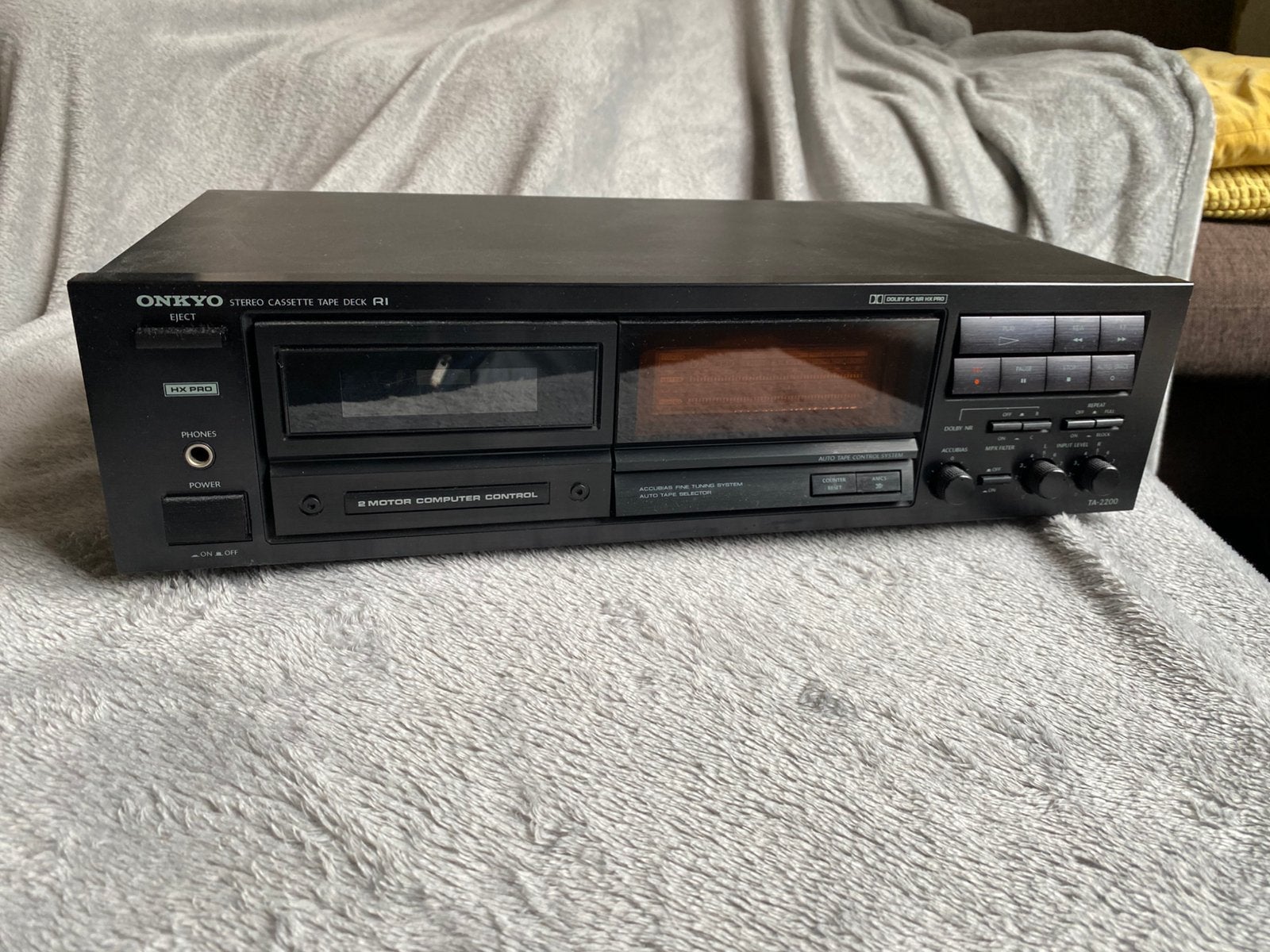 Onkyo TA2200 Cassettedeck, Ophalen of Verzenden, Overige merken, Tiptoetsen