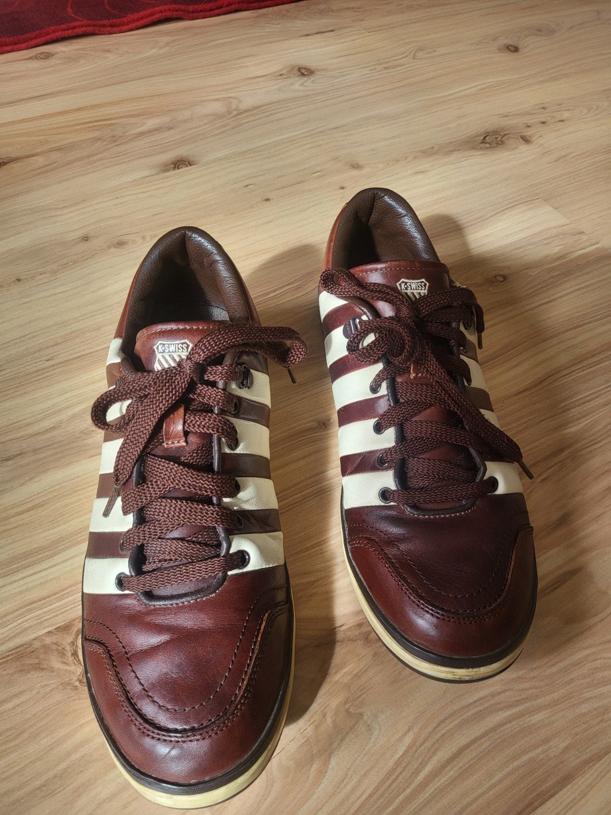 K-Swiss bruine sneakers maat 45, Bruin, Info@kswiss.com, K-Swiss, Sneakers of Gympen