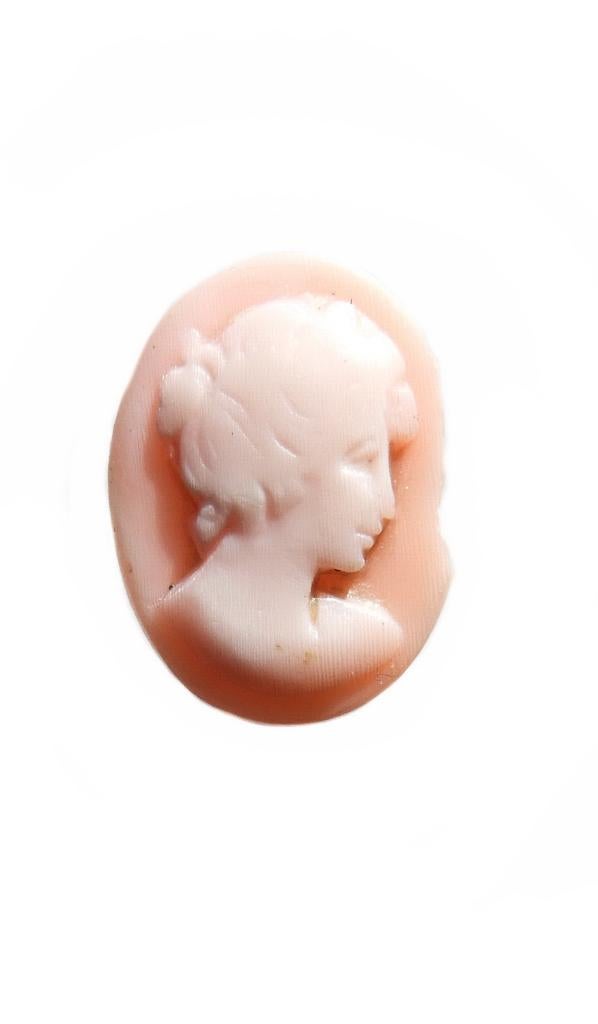 Camée - Cameo 16 x 11,5mm     b171, Ophalen of Verzenden