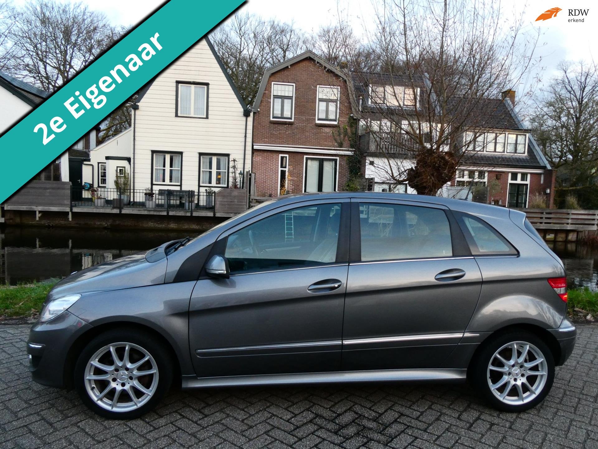 Mercedes-Benz B-klasse 200 136pk Airco Navi Trekhaak 1500kg., Voorwielaandrijving, Euro 5, Gebruikt, 4 cilinders
