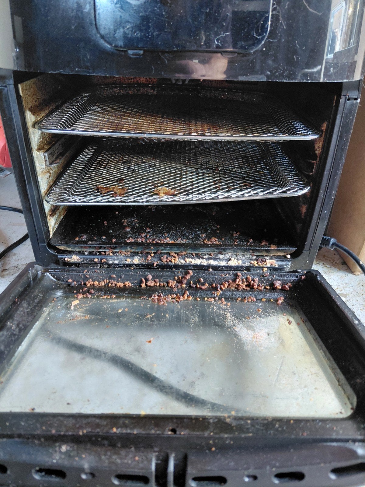 Gourmetmaxx Airfryer Oven - Zwart, Ophalen, Gebruikt, Airfryer