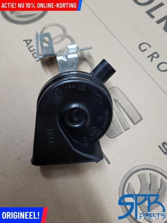 VW GOLF 7 VII Claxon TOETER MET HOUDER STEUN LINKS 5Q0951223, Volkswagen, Nieuw, Ophalen of Verzenden