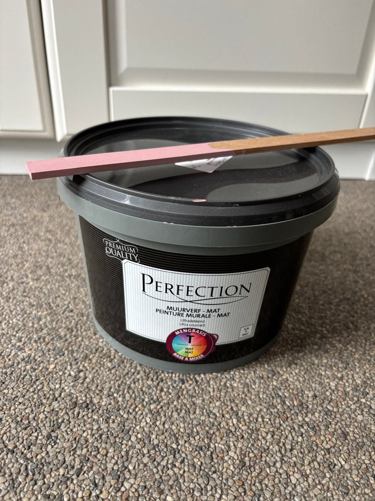 Perfection Muurverf Mat - Pepperberry (2.5L), Ophalen, Nieuw, Verf, Roze