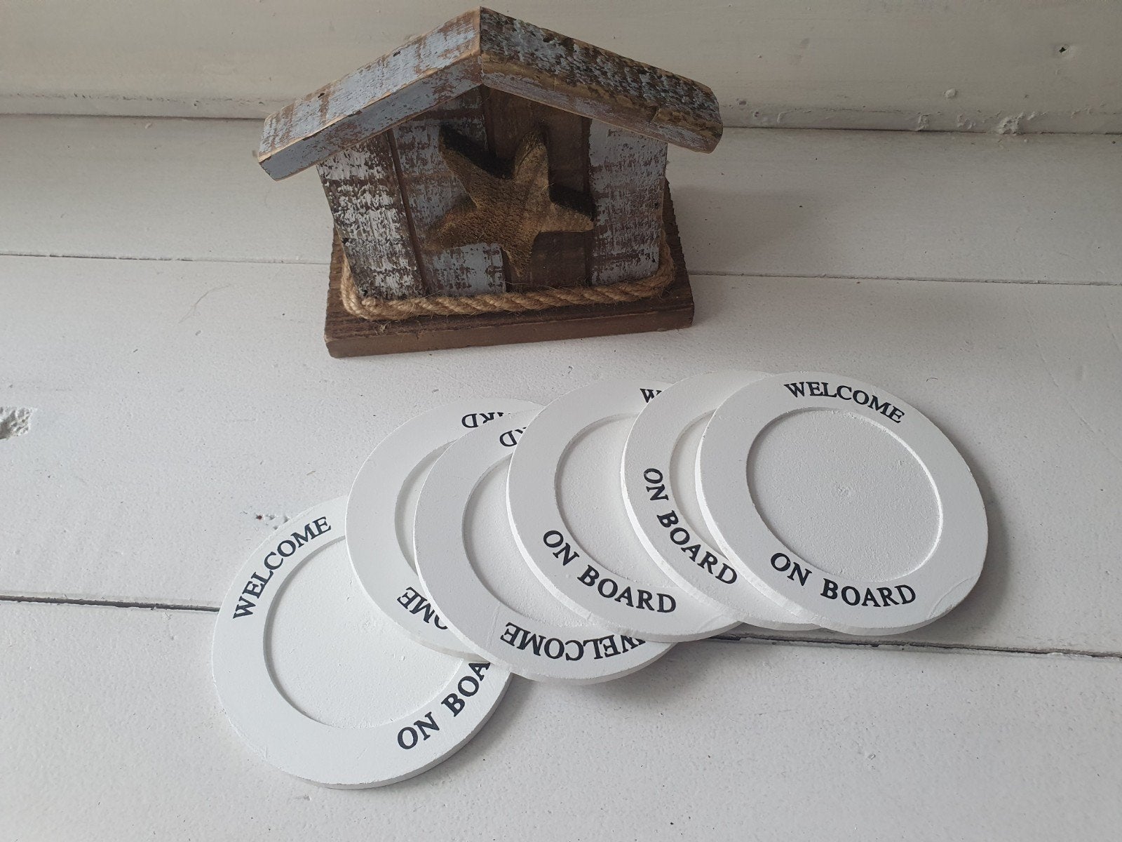 Te koop onderzetters, Ophalen