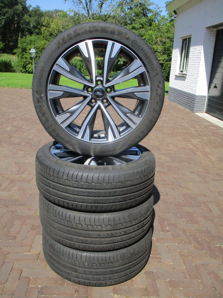 Orig Ford Kuga III 20 inch velgen zomer IZGST tpms ST Line, Banden en Velgen, Ophalen of Verzenden, Personenwagen, 20 inch