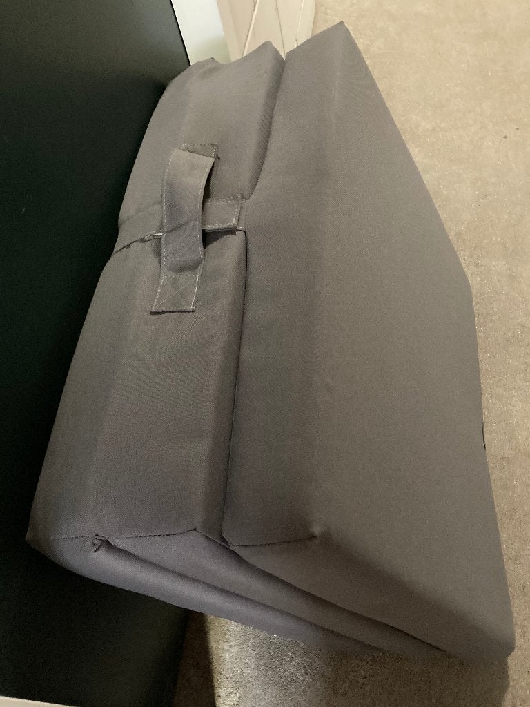 logeerbed/matras rumba, Ophalen, Zo goed als nieuw, 1-persoons