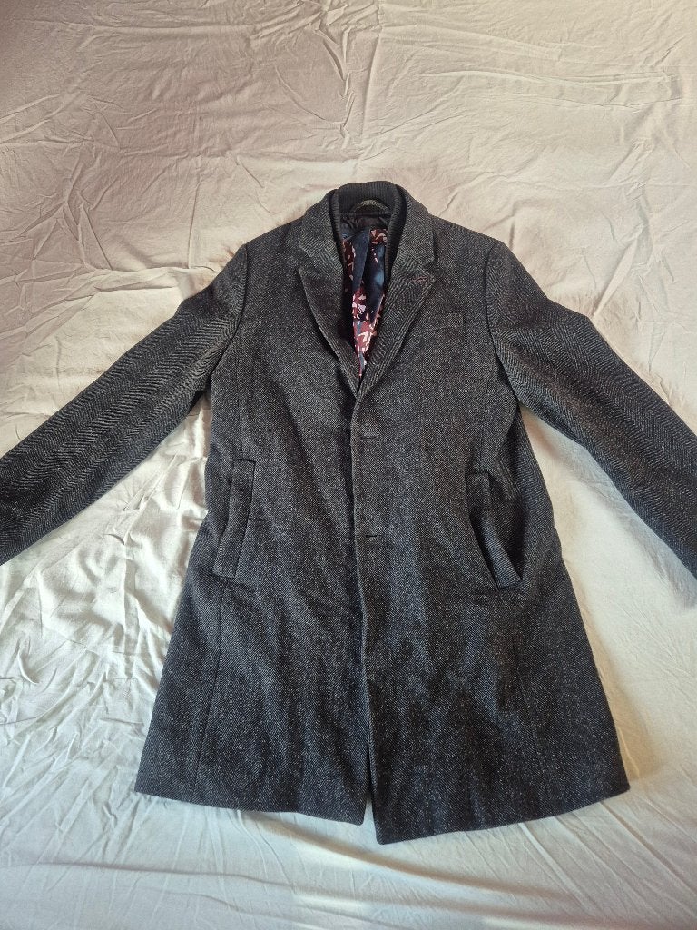 Winterjas Ted Baker Mannen, Ted Baker, Maat 48/50 (M), Zwart, Ophalen of Verzenden