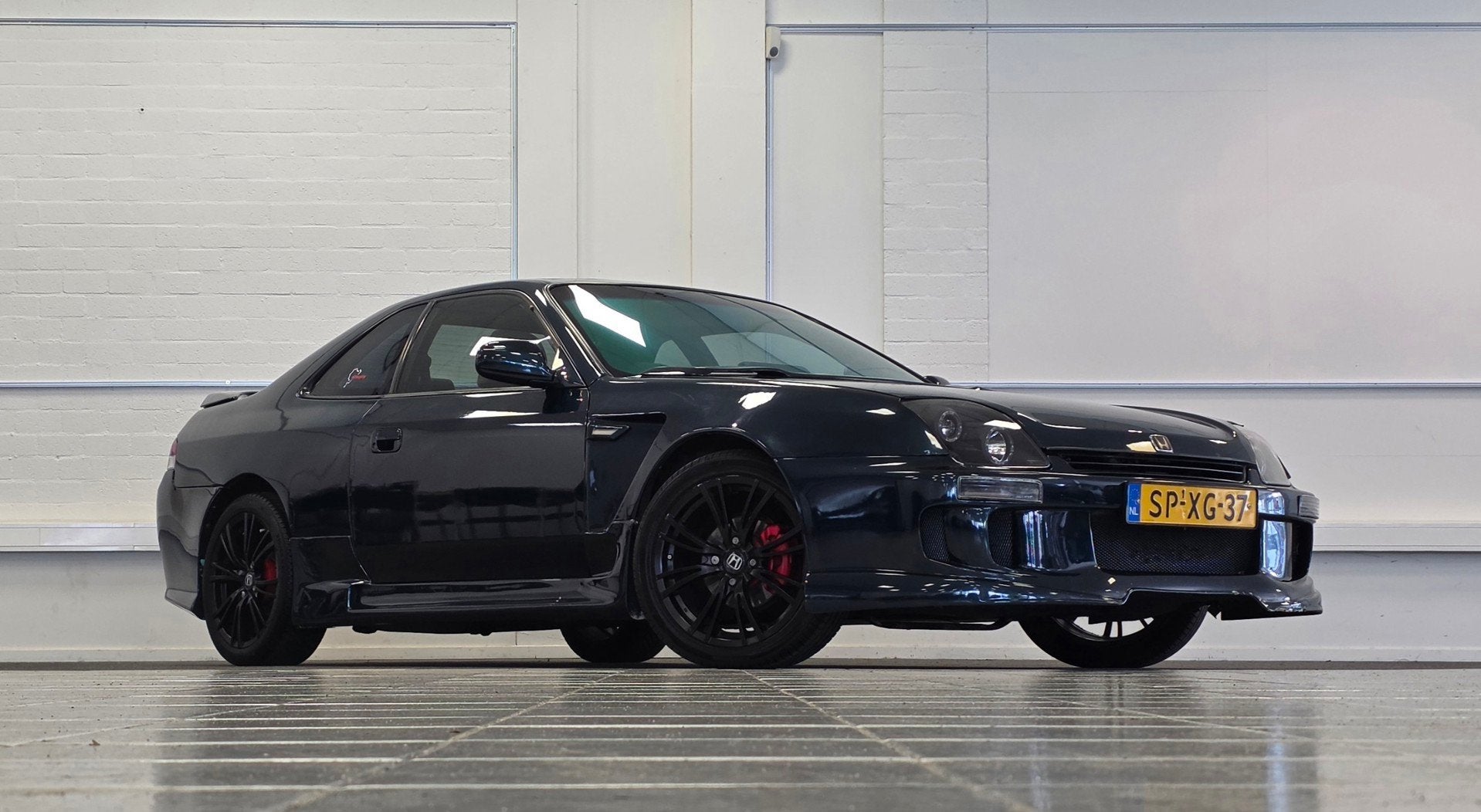 Honda Prelude 2.0i 16V Type R uitgevoerd Led Xenon Camera An, Stof, Gebruikt, Zwart, 133 pk
