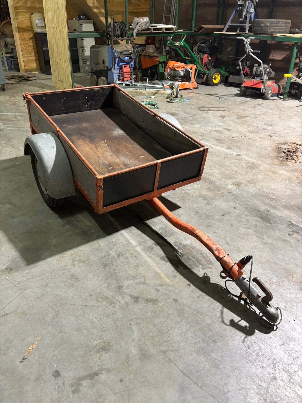 Nette gebruikte quad aanhanger, Ophalen, Gebruikt