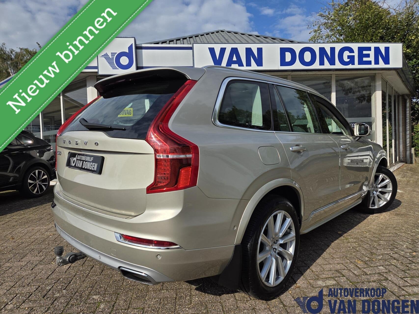 Volvo XC90 2.0 T6 AWD Inscription | 1e Eigenaar / 43.245 KM!, Dealer onderhouden, Gebruikt, Beige, 4 cilinders