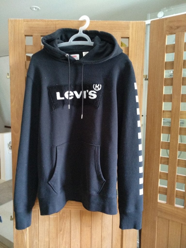 NIEUW Zwarte LEVI'S hoodie maat M levis sweater, Zwart, Nieuw, Levi’s, Verzenden