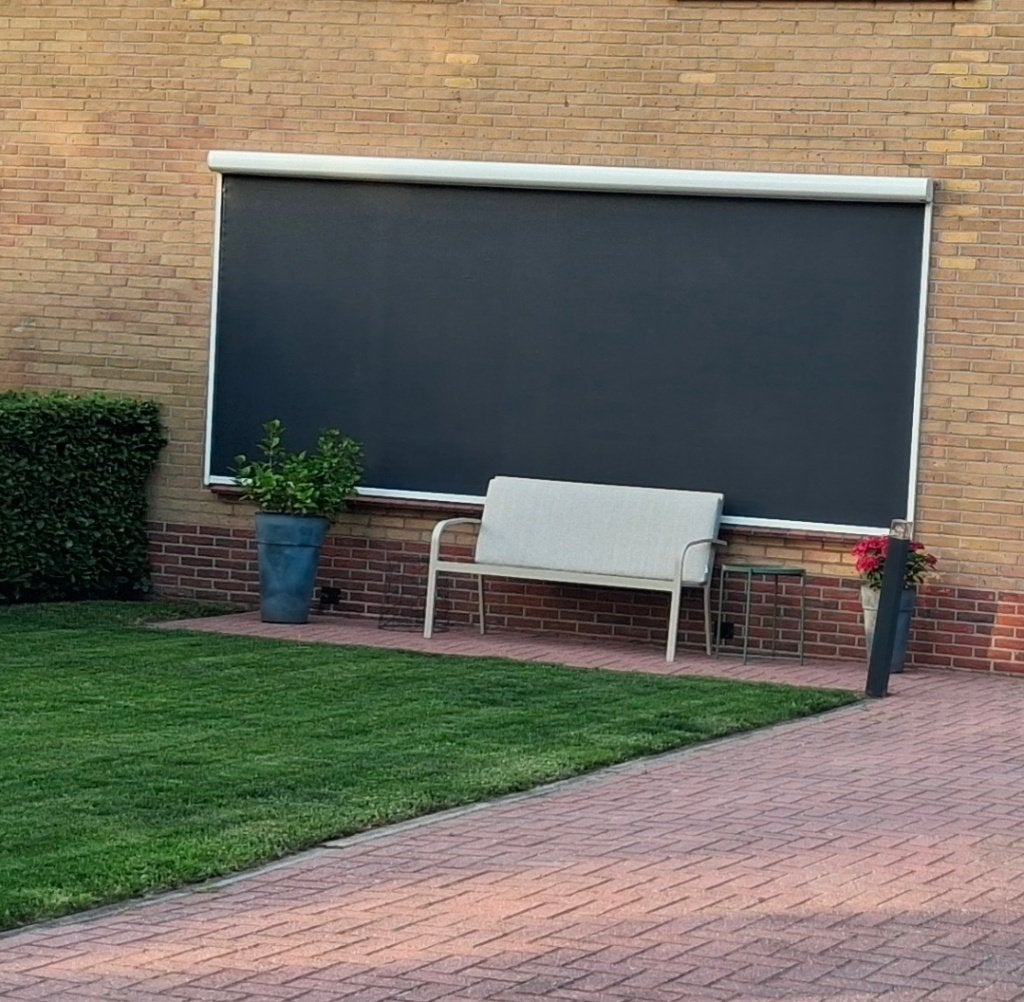 Elektrische rits screen, Ophalen, Elektrisch, Zo goed als nieuw, 150 tot 300 cm