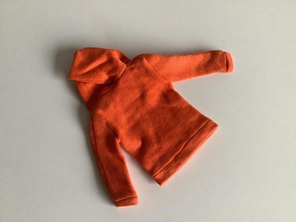 Vintage rode skipper mantel / jas 1963 met origineel label, Ophalen of Verzenden, Gebruikt, Kleertjes