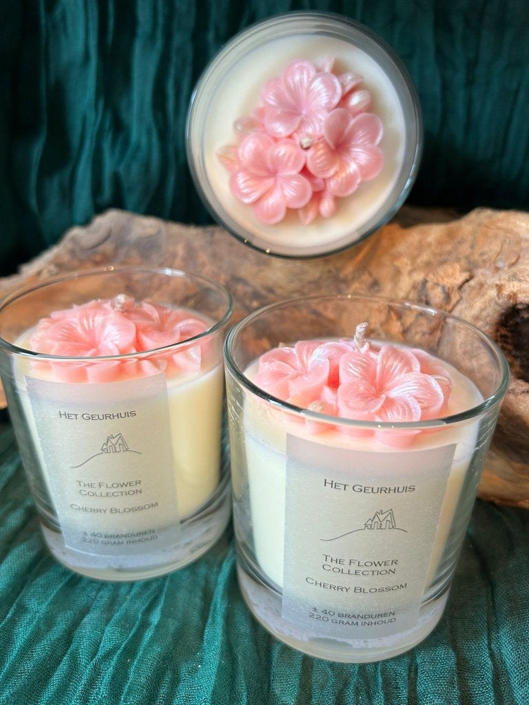 Cherry Blossom, Overige materialen, Nieuw, Ophalen of Verzenden, Kaars