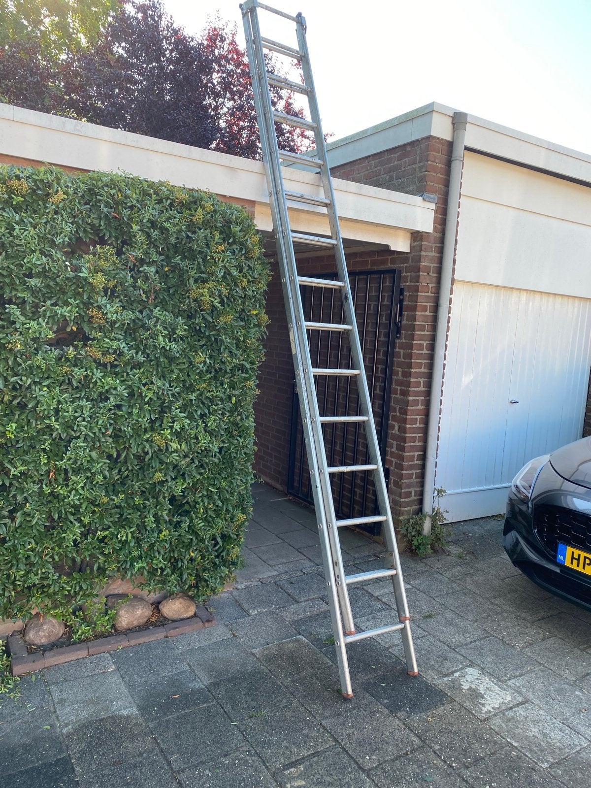 Uitschuifbare ladder - Ideaal voor klussen, Ophalen, Gebruikt, Ladder, Opvouwbaar of Inschuifbaar