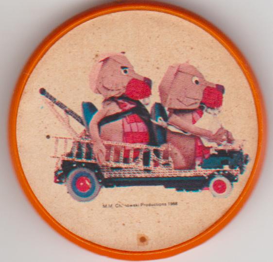 Fabeltjeskrant brandweer collectable broche authentiek, Verzenden, Zo goed als nieuw