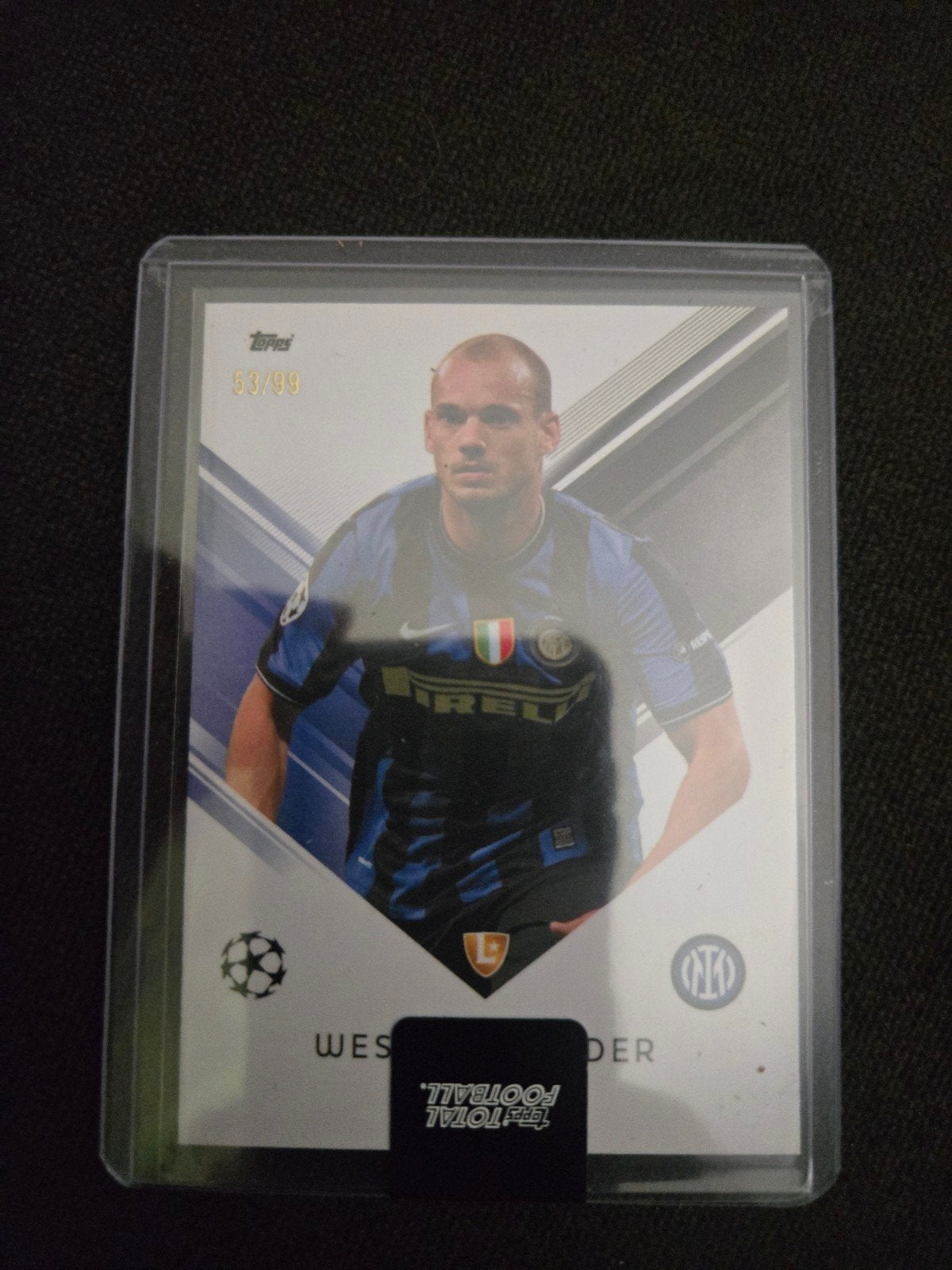 Wesley Sneijder Topps Total Football /99 Spelerskaart, Ophalen of Verzenden