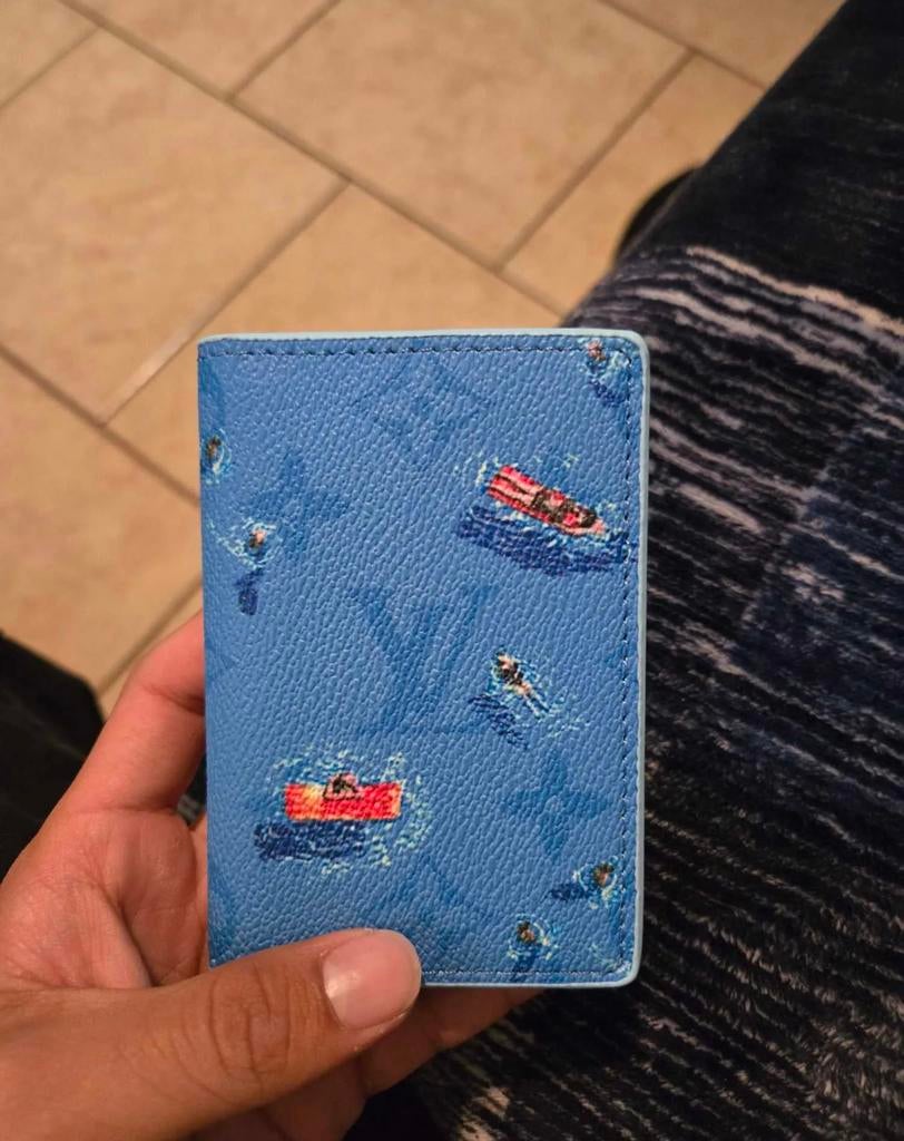 Louis Vuitton Kaarthouder, Sieraden, Tassen en Uiterlijk, Portemonnees, Verzenden, Nieuw, Zwart