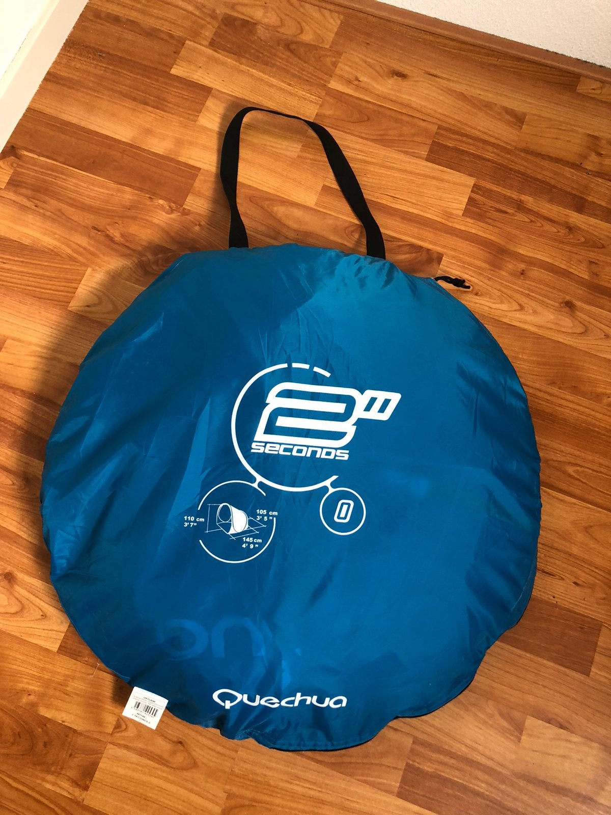Strandtentje blauw Quechua 2seconds, Ophalen, Zo goed als nieuw, Tot en met 2