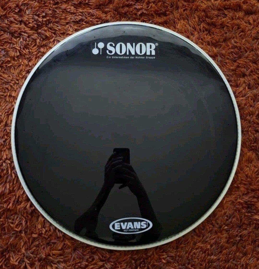 ZGAN Evans 22" bass drum vel / bassdrum vel bas kick basdrum, ., Drums of Percussie, Evans, Ophalen of Verzenden
