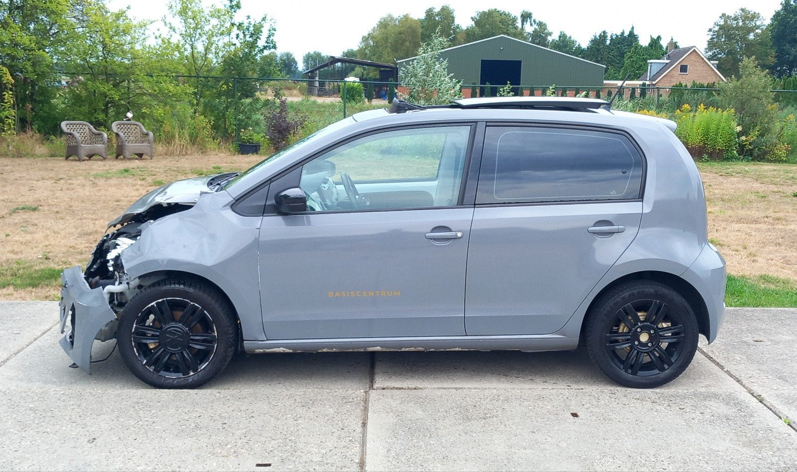Vw Up.  Panoramadak. Climatronic., Ophalen, Volkswagen, Wit, Handgeschakeld