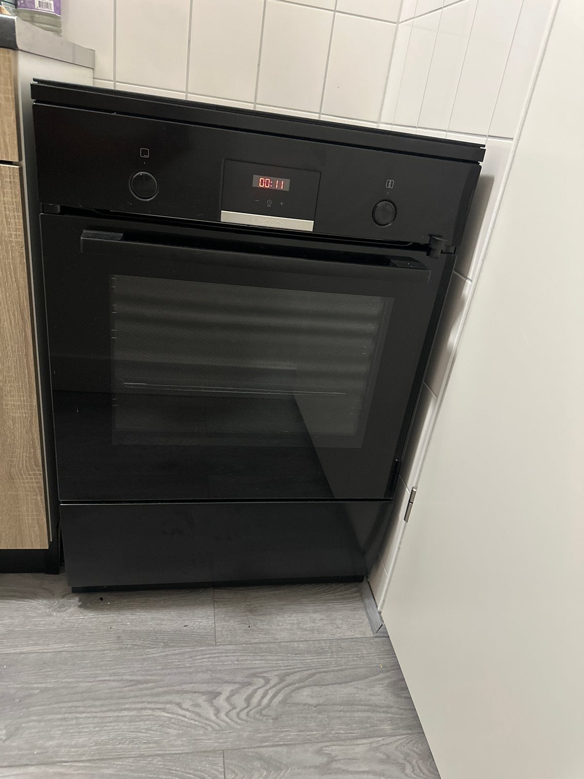 Zo goed als nieuwe Bosch fornuis - 1 jaar oud, Witgoed en Apparatuur, Fornuizen, Ophalen, Hete lucht, 60 cm of meer, 4 kookzones