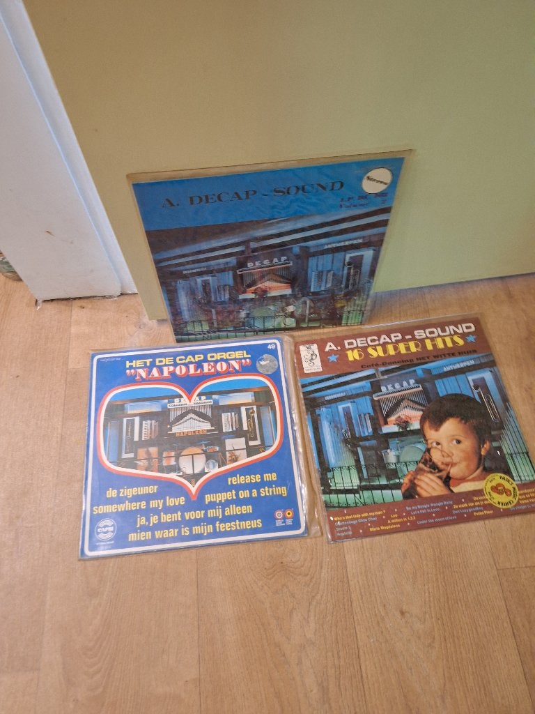 4 lps Decap, Ophalen, Gebruikt, LP