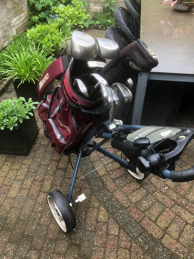 Complete golfset graphite, Ophalen of Verzenden, Gebruikt, Set, Cleveland