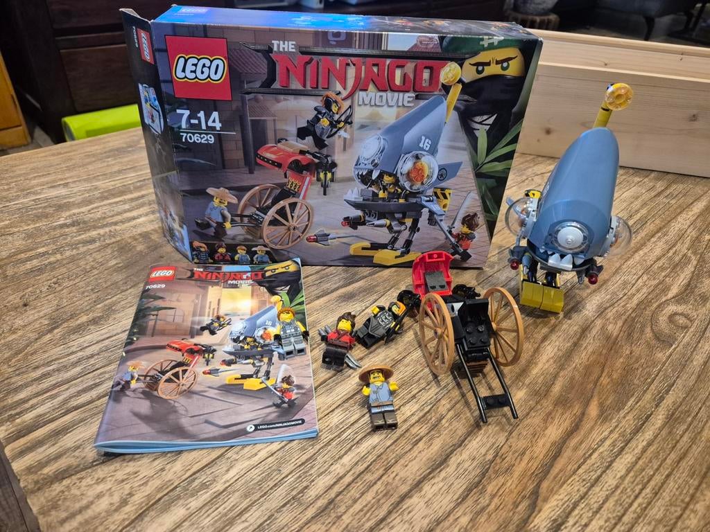 LEGO Ninjago Movie 70629 Piranha Attack, Lego, Ophalen of Verzenden, Zo goed als nieuw, Ninjago