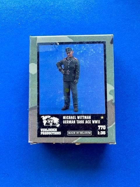 Verlinden	770	Michael Wittman German Tank Ace	1/35	VINTAGE, Verzenden, Nieuw, 1:35 tot 1:50