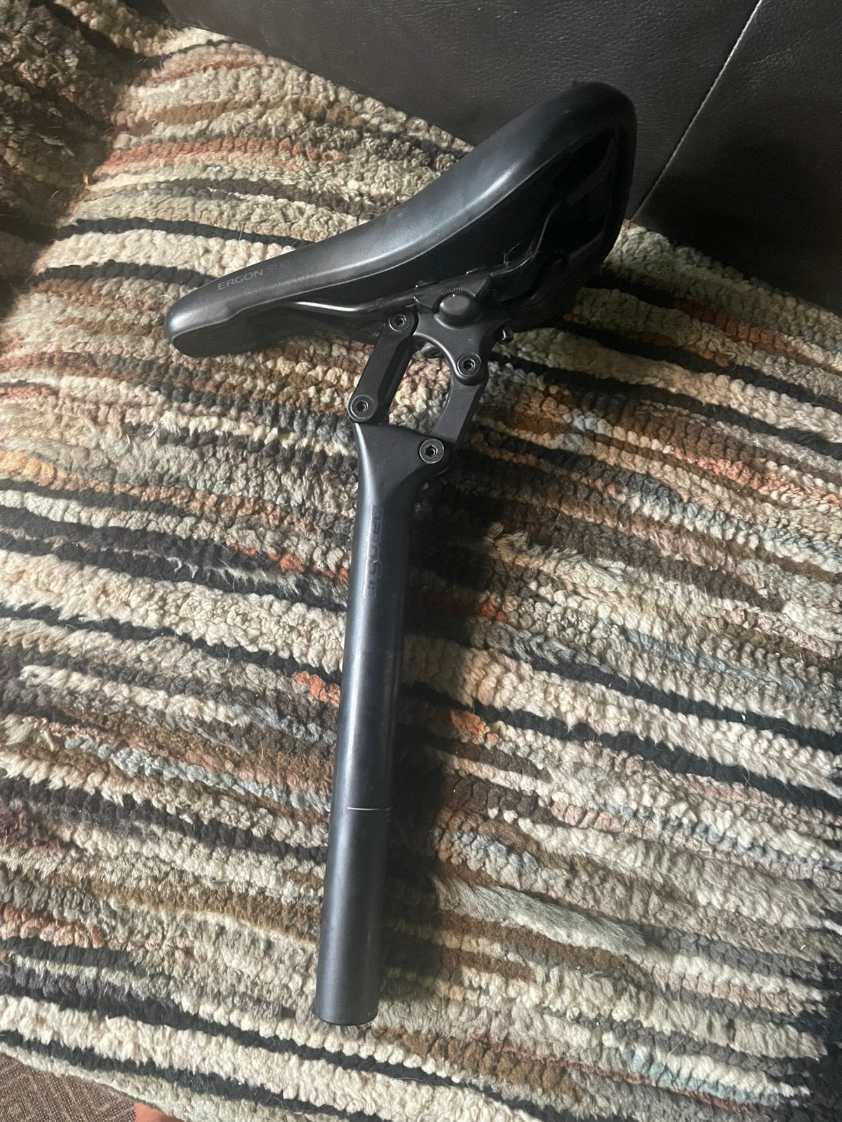 Ergotec PM-705N Geveerde Zadelpen 31,6 Geschikt voor Stromer, Ophalen, Zo goed als nieuw