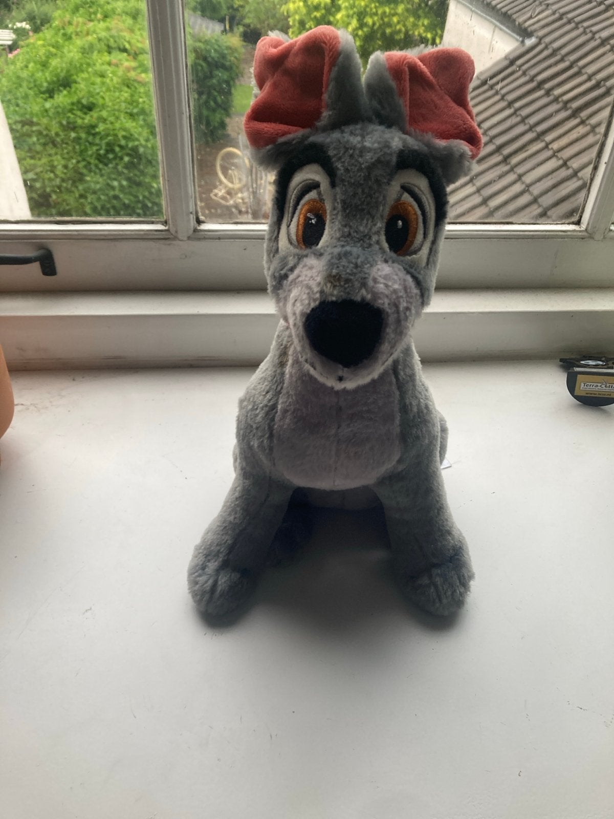 Disney Lady en de Vagebond Vagebond knuffel met licht, Disney, Met licht, Grijs, Zo goed als nieuw