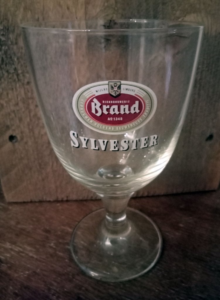 6 Vintage Brand Sylvester glazen, Verzamelen, Ophalen of Verzenden, Zo goed als nieuw, Glas of Glazen, Brand