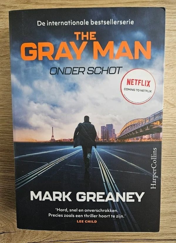 Mark Greaney - Onder schot, Ophalen of Verzenden, Zo goed als nieuw, Mark Greaney